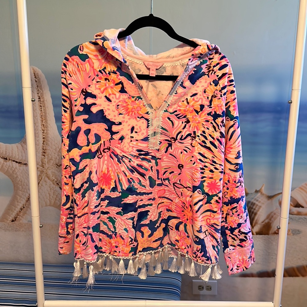 Lily Pulitzer hooded long sleeve